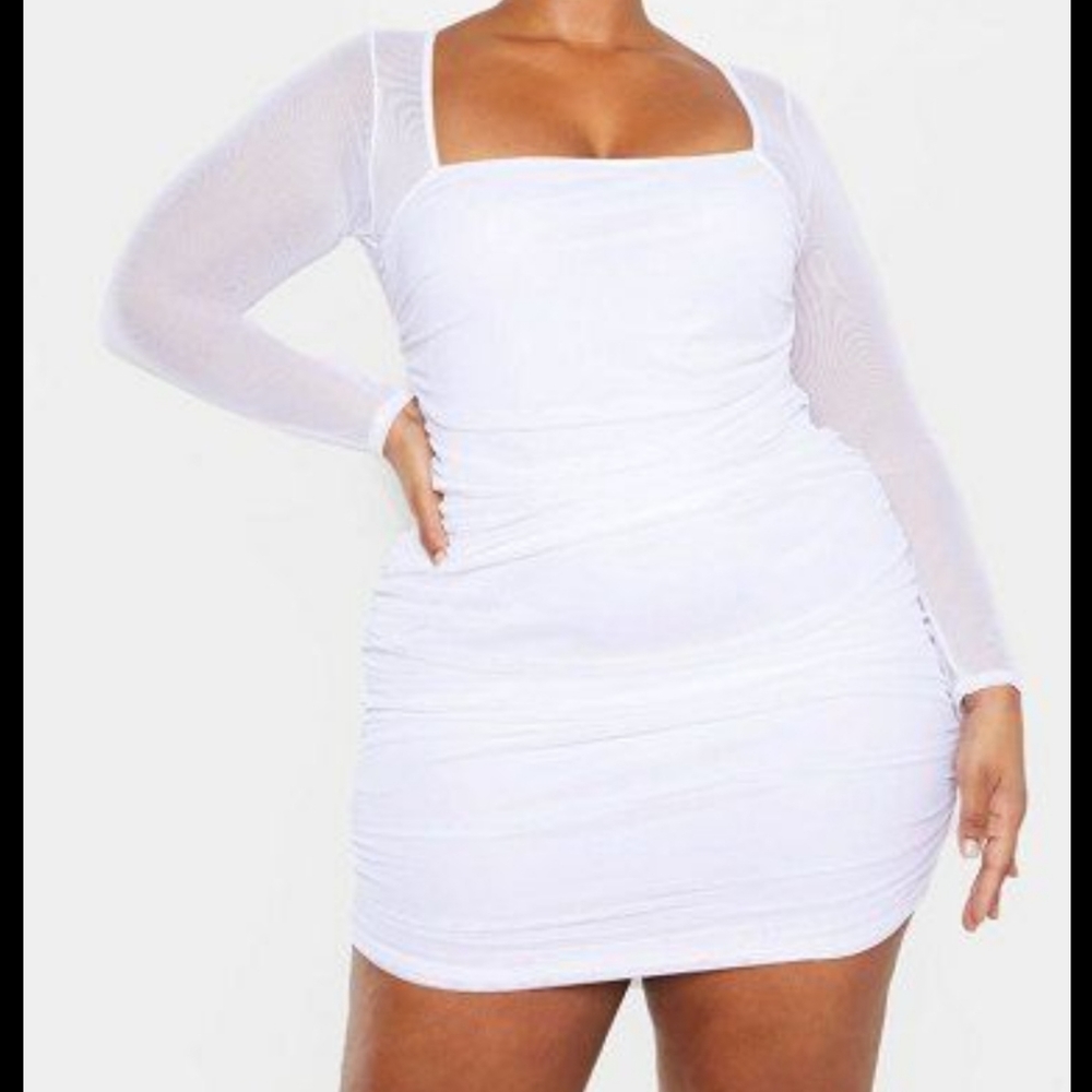 White Pretty little things dress.